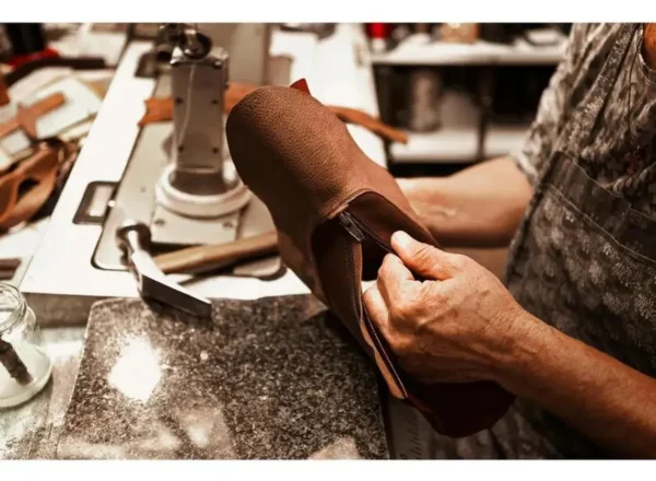 Genuine Leather Handmade Long Boots Men - Image 3